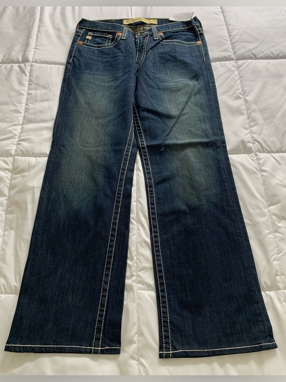 New Big Star Straight Leg Jeans Size 33 Short